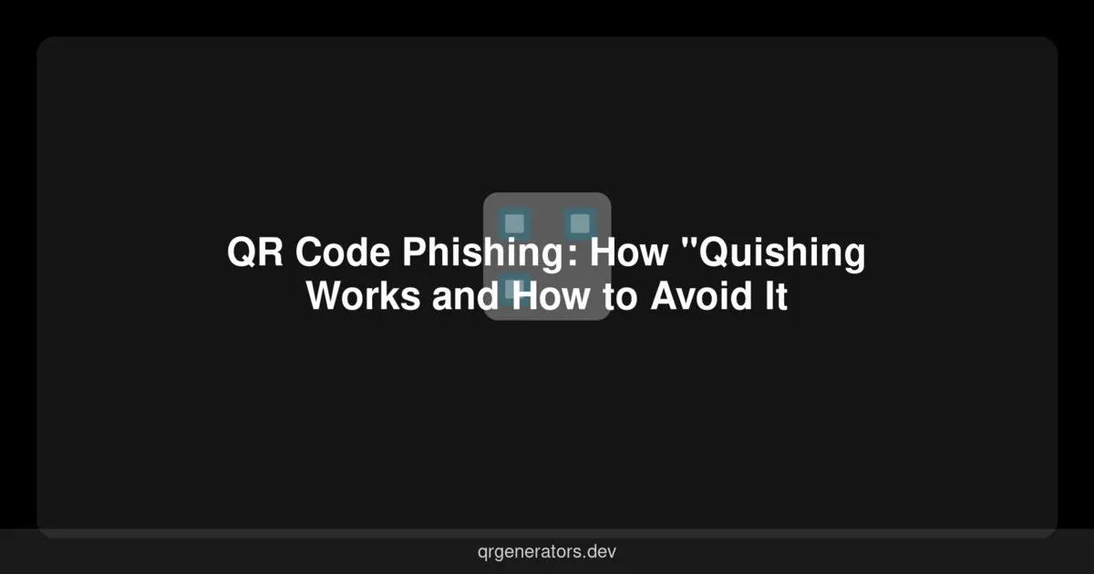 التصيد عبر رمز QR: كيف يعمل "Quishing" وكيف تتجنبه